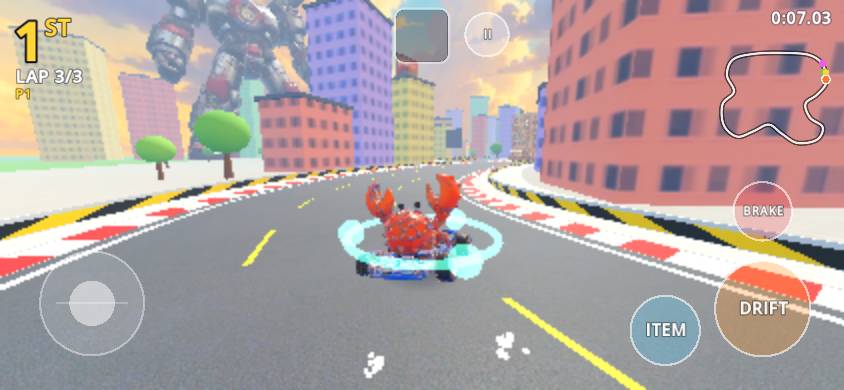 Screenshot 4 of Kaiju Kart GP