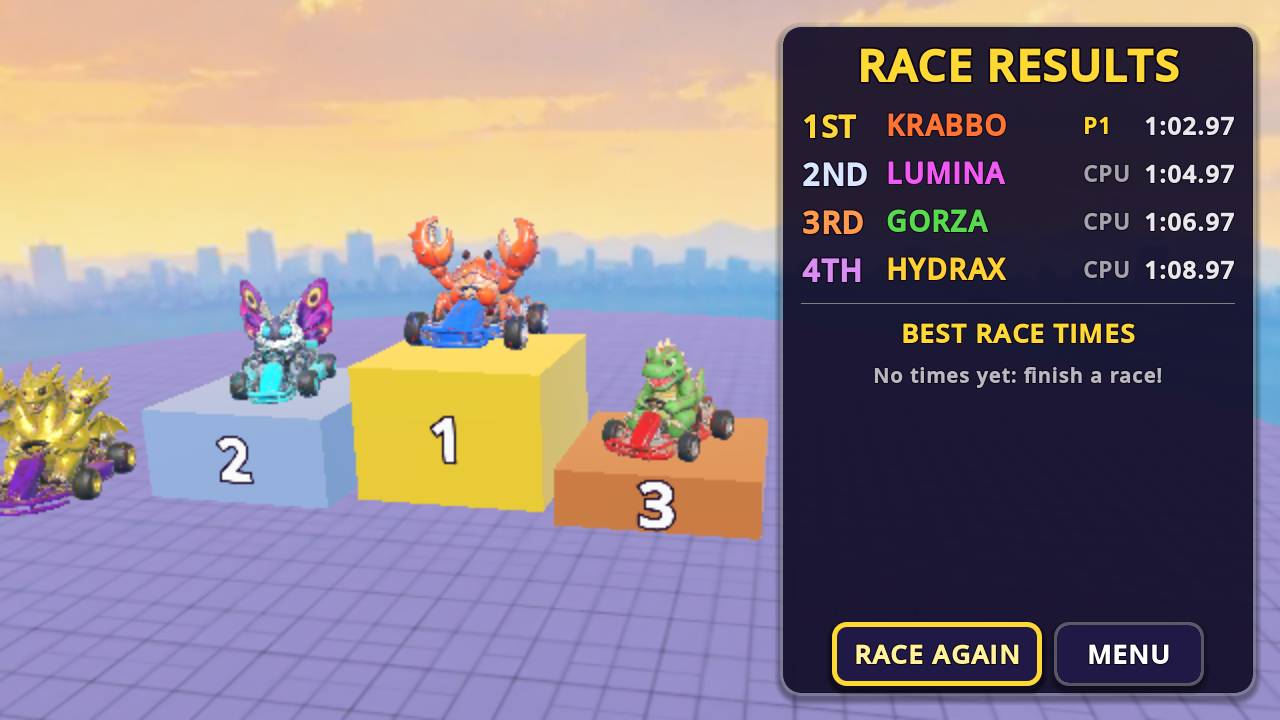 Screenshot 6 of Kaiju Kart GP